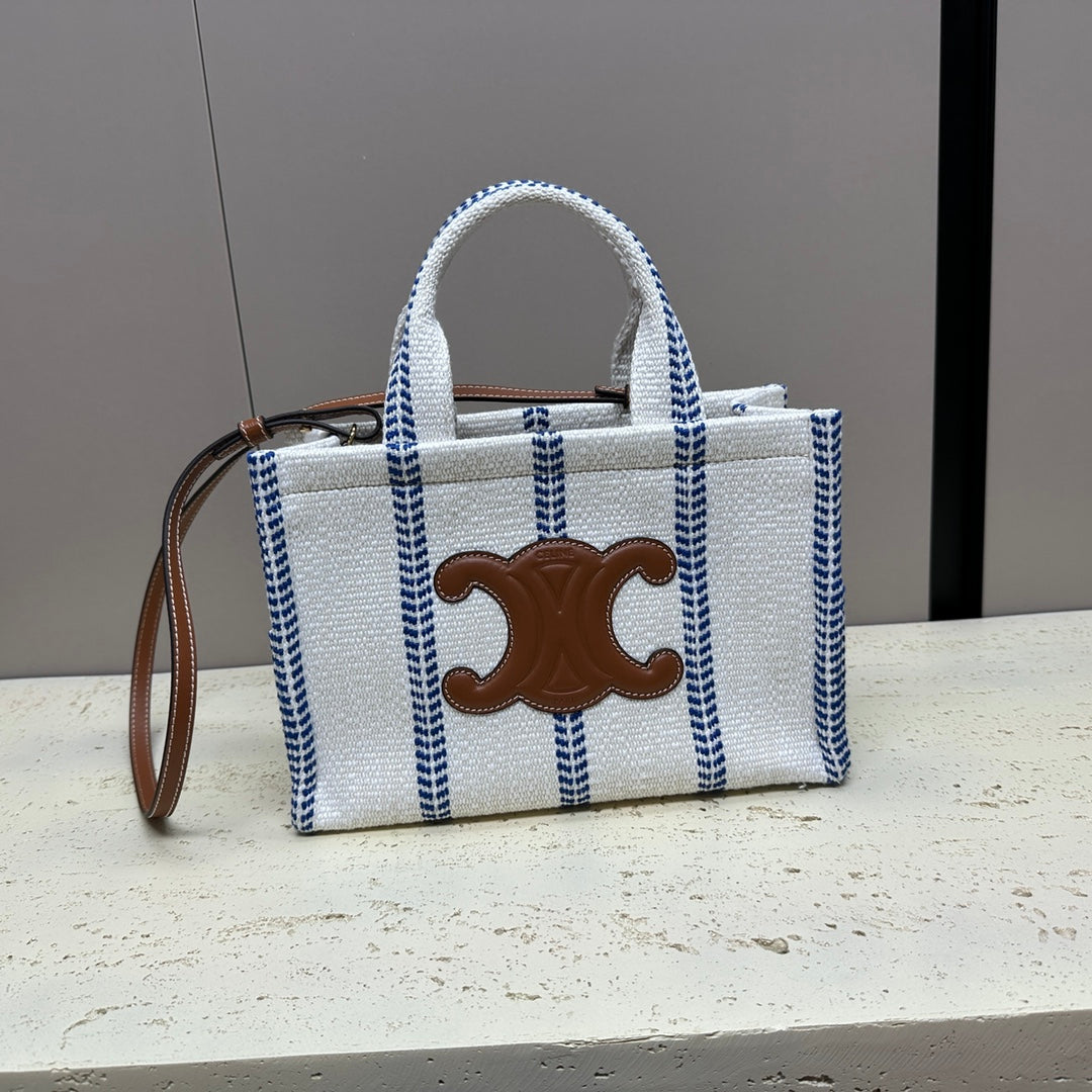 CABAS THAIS 26 CALFSKIN WHITE
