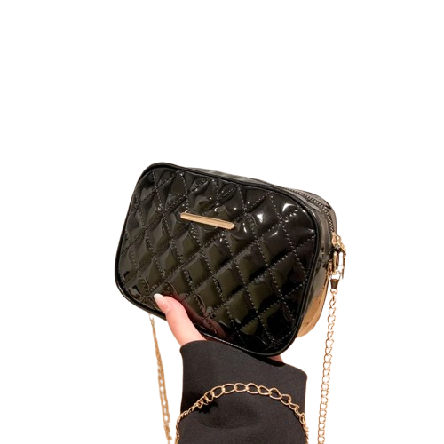2025 Spring Candy Color Quilted Chain Crossbody Shoulder Small Square Bag