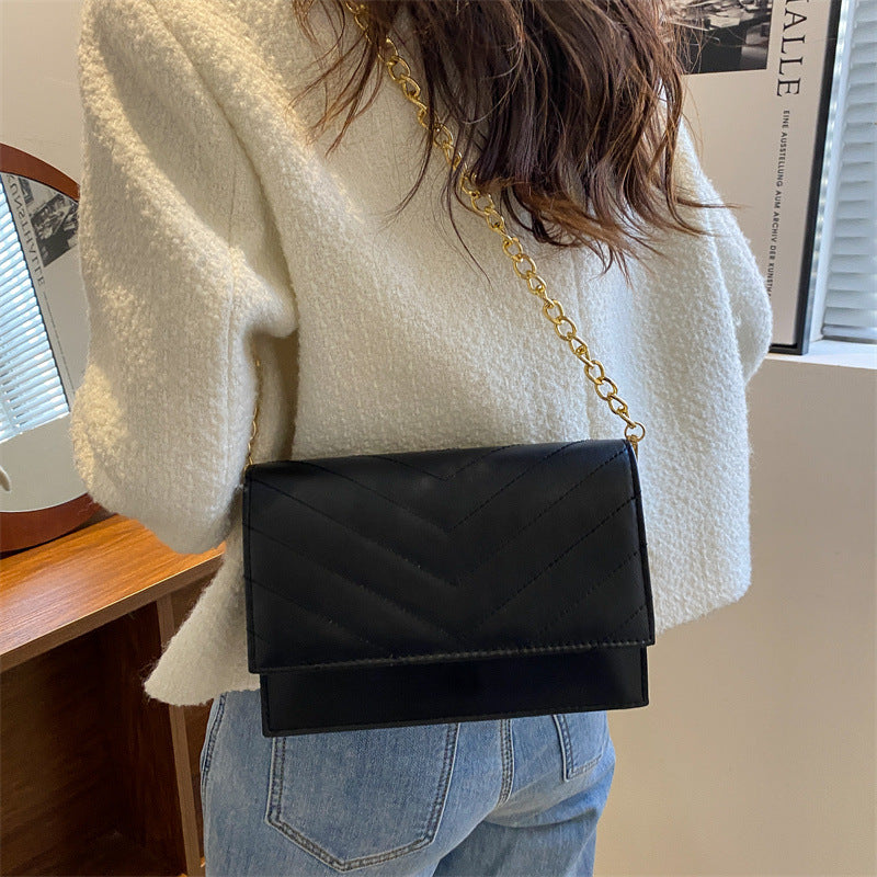 Women’s Large Capacity Chain Crossbody Bag - Fashion Versatile Square Shoulder Bag