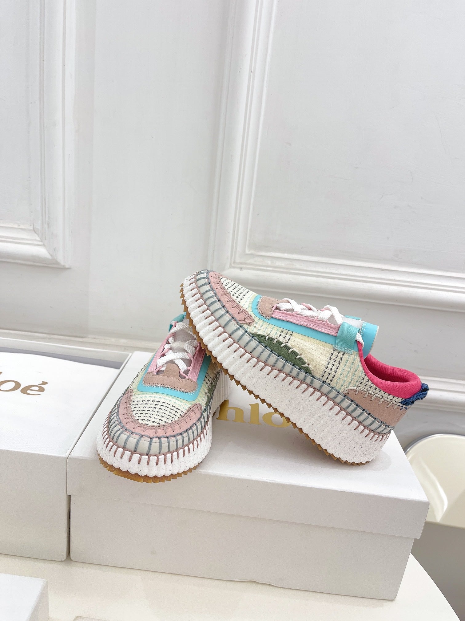 NAMA SNEAKER IN COLORFUL SPECIAL FABRIC
