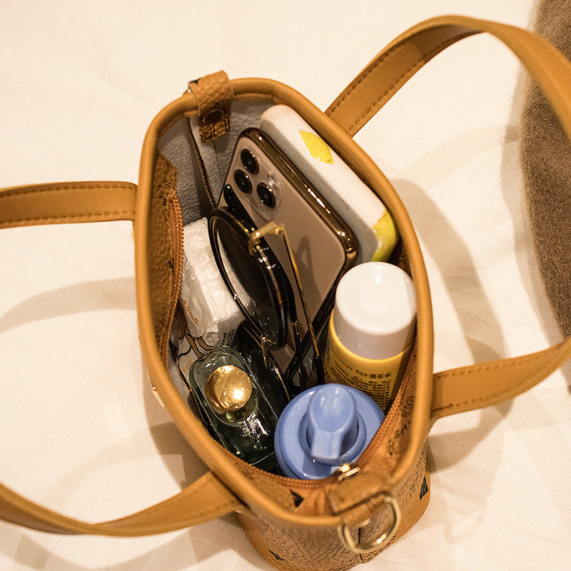 2025 Trendy Live-Streaming Printed Vintage Handheld Mini Wallet Bag