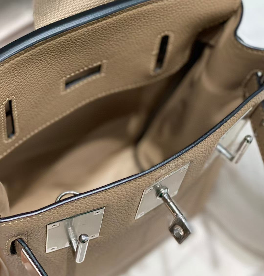HAC ¨¤ DOS PM BACKPACK IN LIGHT BROWN TOGO CALFSKIN
