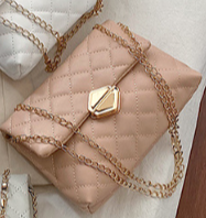 2025 Spring Summer Korean Geometric Quilted Chain Shoulder Bag Crossbody Phone Bag