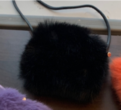 2025 Faux Rabbit Fur Mini Shoulder Crossbody Coin Purse