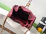 CC 25C HOBO BAGS 40CM DARK RED GRAINED CALFSKIN