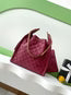 CC 25C HOBO BAGS 40CM DARK RED GRAINED CALFSKIN