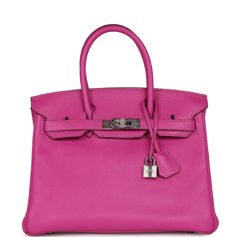  Hermes Birkin 30 Magnolia Verso Novillo Palladium Hardware