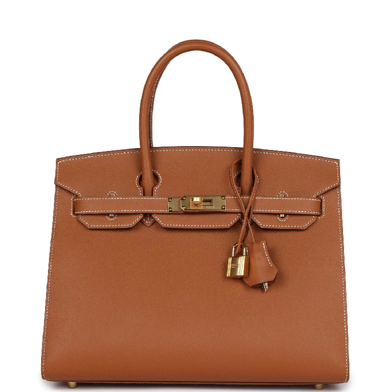 Hermes Birkin Sellier 30 Gold Epsom Gold Hardware