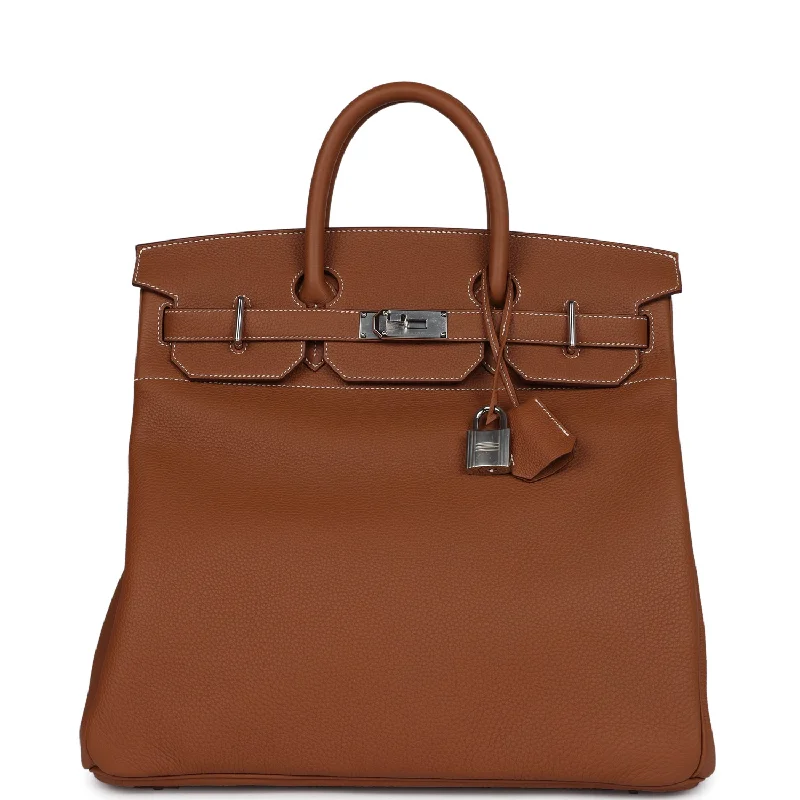 Hermes Birkin HAC 40 Gold Togo Palladium Hardware