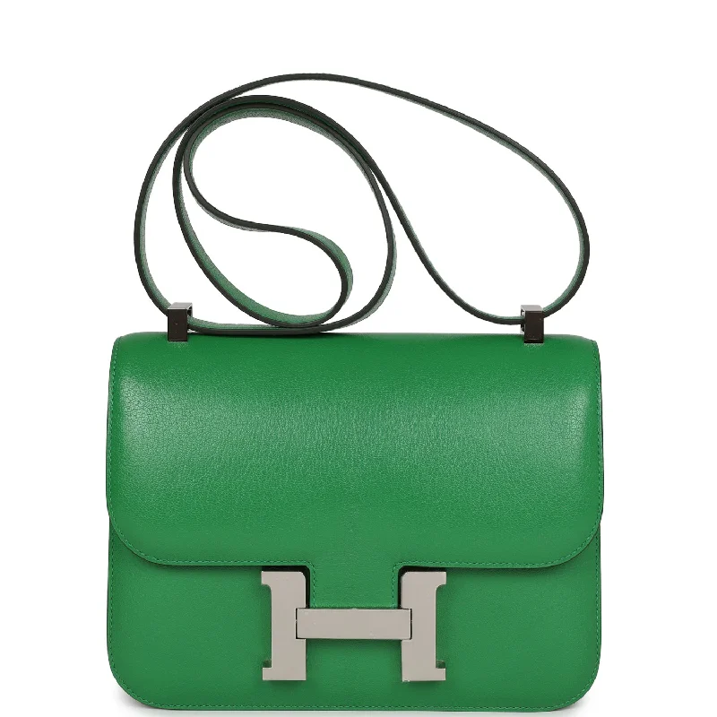 Hermes Constance 1-24 Bambou Chevre Chamkila Palladium Hardware