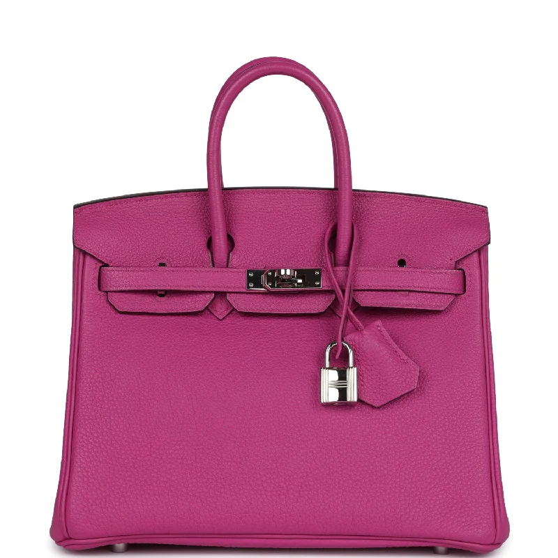  Hermes Birkin 25 Magnolia Togo Palladium Hardware