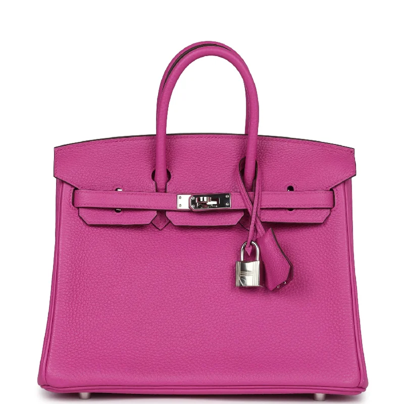  Hermes Birkin 25 Magnolia Togo Palladium Hardware