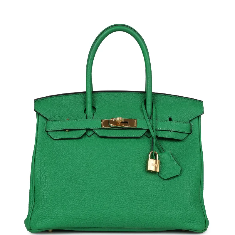  Hermes Birkin 30 Bambou Togo Gold Hardware