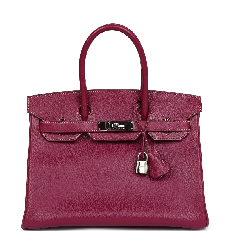  Hermes Birkin 30 Tosca Candy Epsom Palladium Hardware