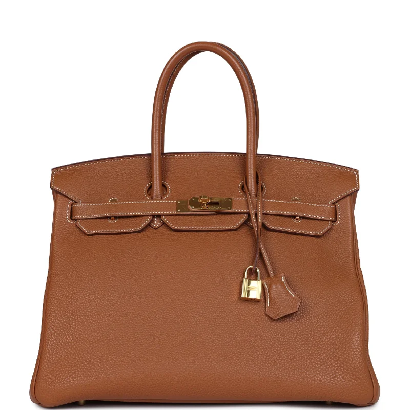  Hermes Birkin 35 Gold Togo Gold Hardware